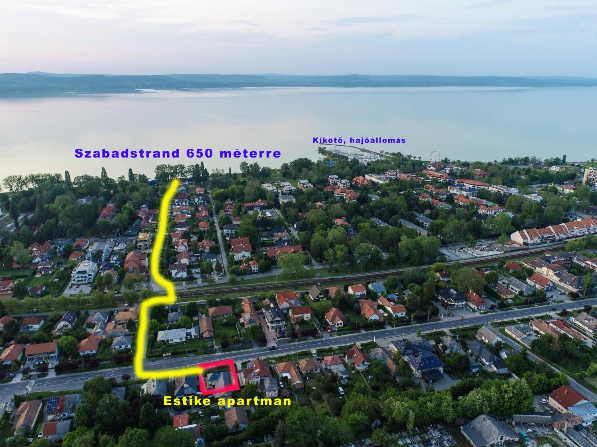 Estike Apartment Balatonlelle Exterior foto